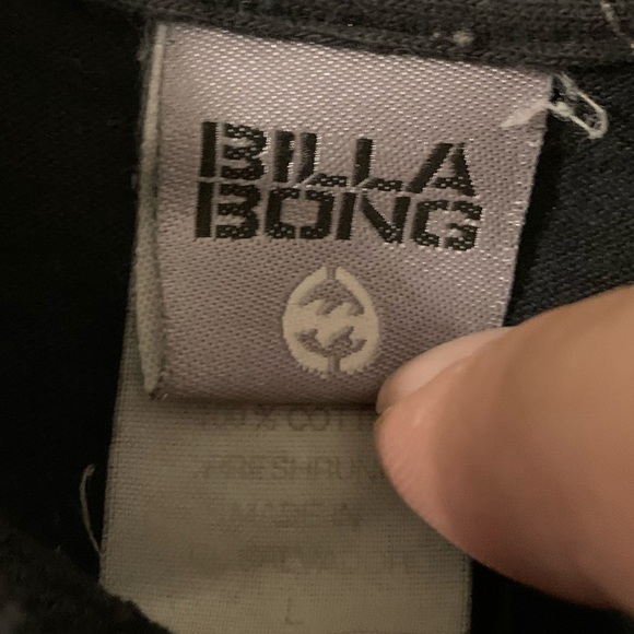 Vintage Billabong Graphic Spellout Long Sleeve Tee - Picture 4 of 8